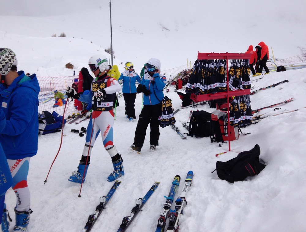 Dr Erich Altenburger - CRANS MONTANA WC ABFAHRT DAMEN